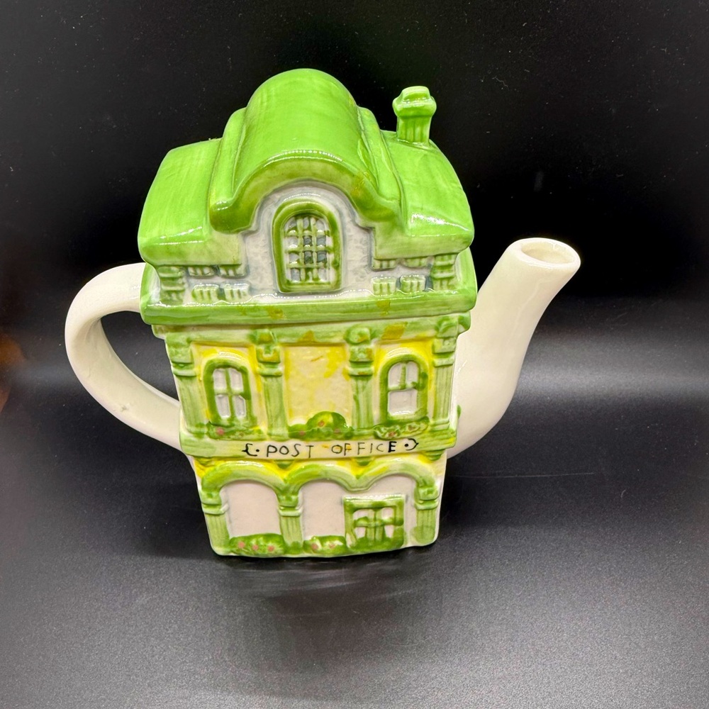 Vintage Post Office Teapot